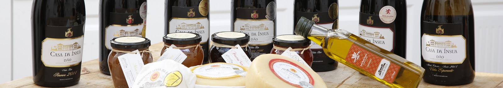 Degustação de Produtos Casa da Ínsua