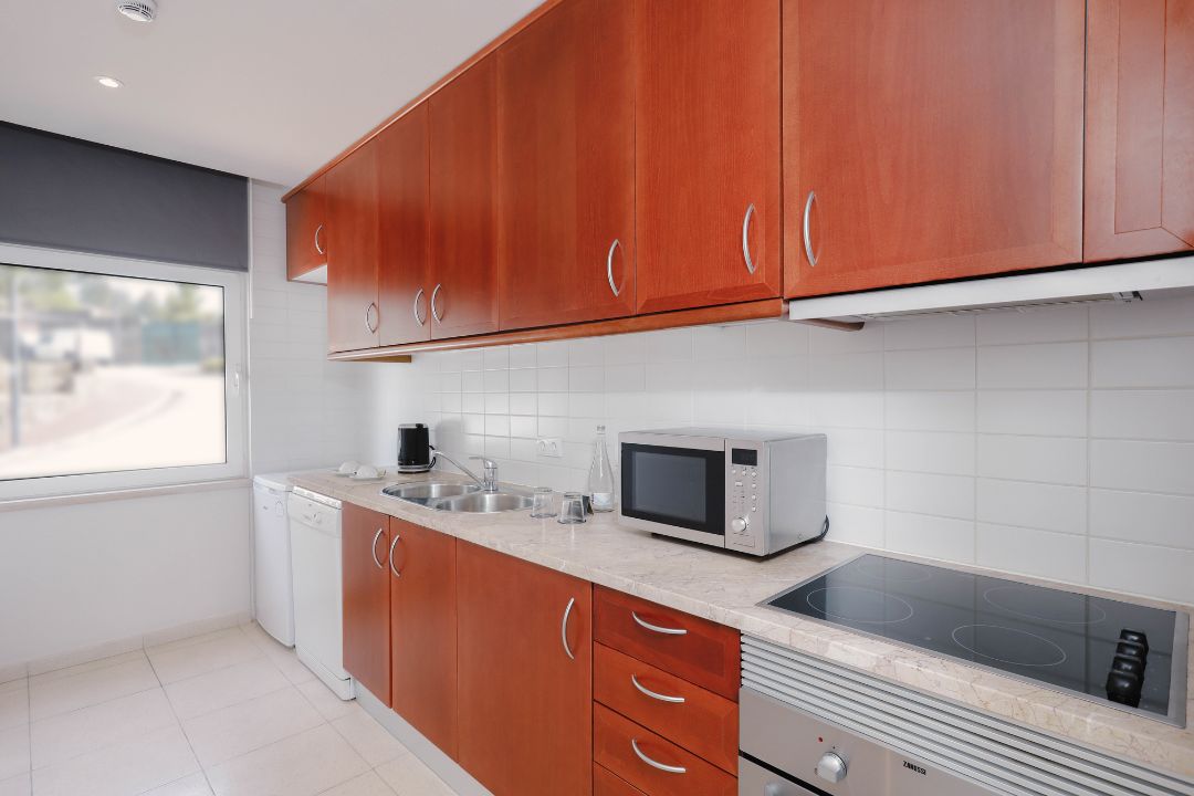 Kitchen - One-Bedroom Apartment