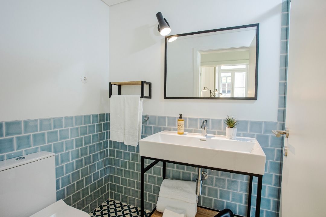 Bathroom - One-Bedroom Apartment