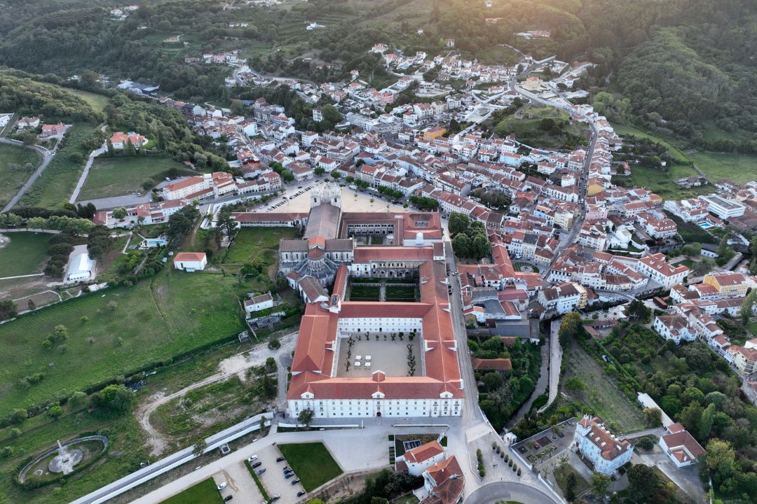 Montebelo Mosteiro de Alcobaça - Vista Aérea