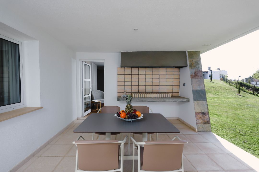 Terrace with Barbecue - Two-Bedroom Apartment