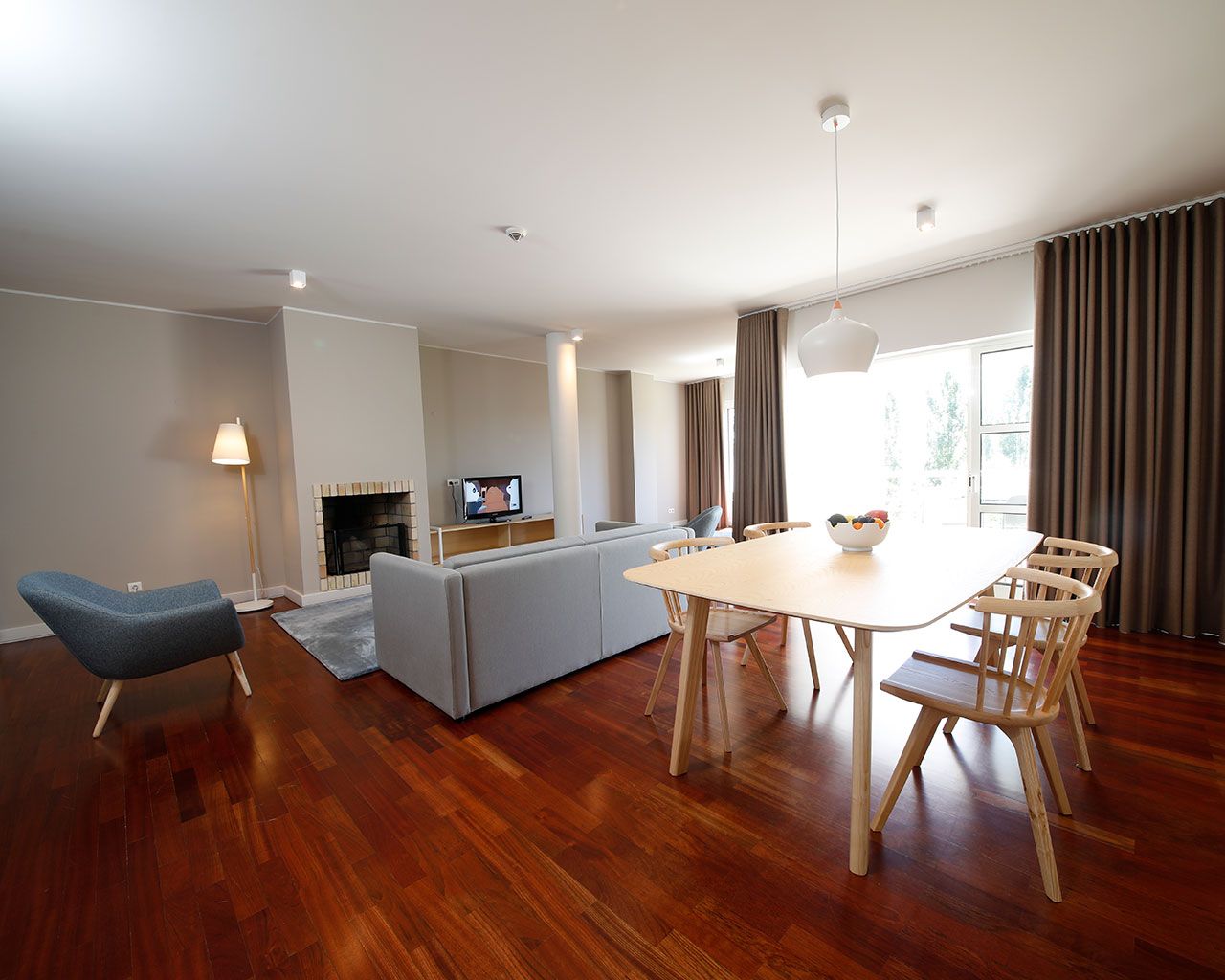 Living Room - Premium Two-Bedroom Apartments